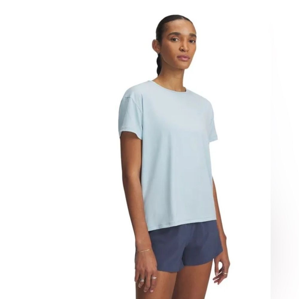 Under Armour Light Blue Womens Rush Energy‎ Shirt Size XXL